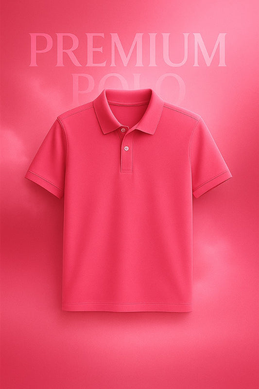 Punch Pink Polo